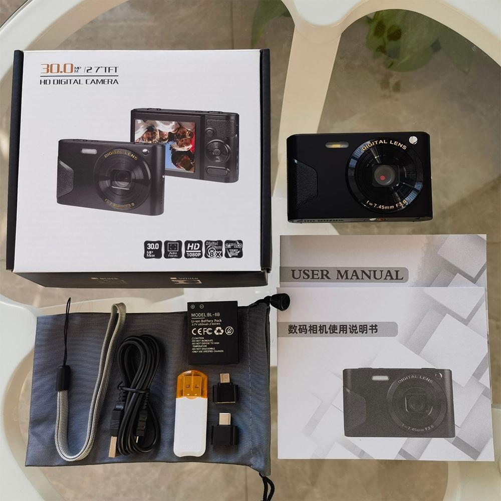 【東日家電】4K學生照相機4800萬高清日常旅行拍照錄影機復古微距數位美顏相機 現貨 免運 台灣保-細節圖5