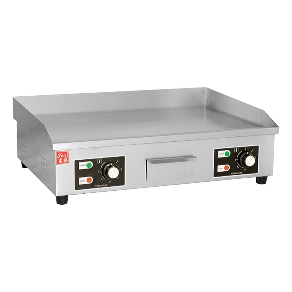 【東日家電】營業用66公分電煎台 110V商用鐵板燒鐵板鐵板燒機 電子控溫煎台 電扒爐 鐵板魷魚 桌上型煎台  章魚燒機-細節圖2