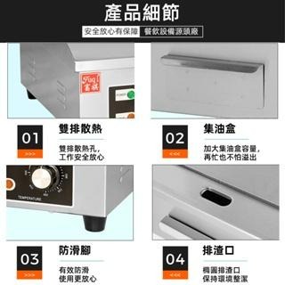 【東日家電】營業用66公分電煎台 110V商用鐵板燒鐵板鐵板燒機 電子控溫煎台 電扒爐 鐵板魷魚 桌上型煎台  章魚燒機-細節圖8