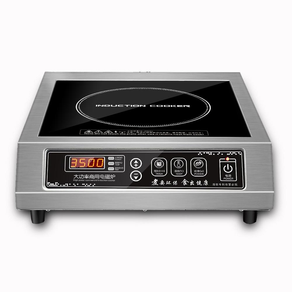 【東日家電】電磁爐 中國進口譽業用電子爐 不鏽鋼電火爐 商用1750W大功率不挑鍋電磁爐 IH爐 110V遠紅外線黑晶爐-細節圖2