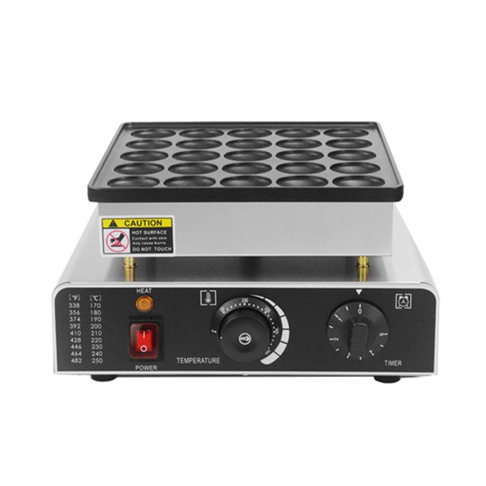 【東日家電】25孔營業用鬆餅機 110V商用小松餅機 圓形華夫餅機 華夫爐 鬆餅機 章魚燒機 章魚丸機-細節圖2