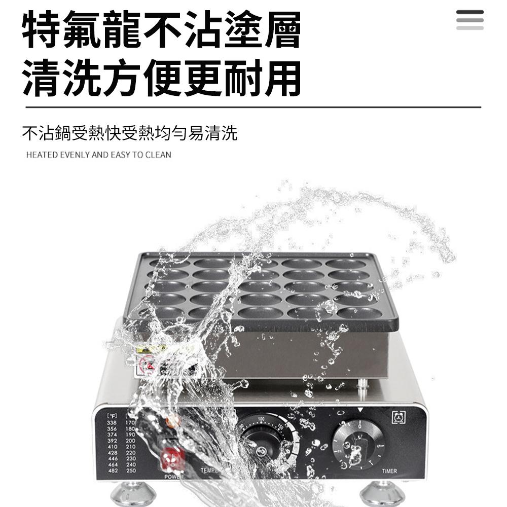 【東日家電】25孔營業用鬆餅機 110V商用小松餅機 圓形華夫餅機 華夫爐 鬆餅機 章魚燒機 章魚丸機-細節圖3
