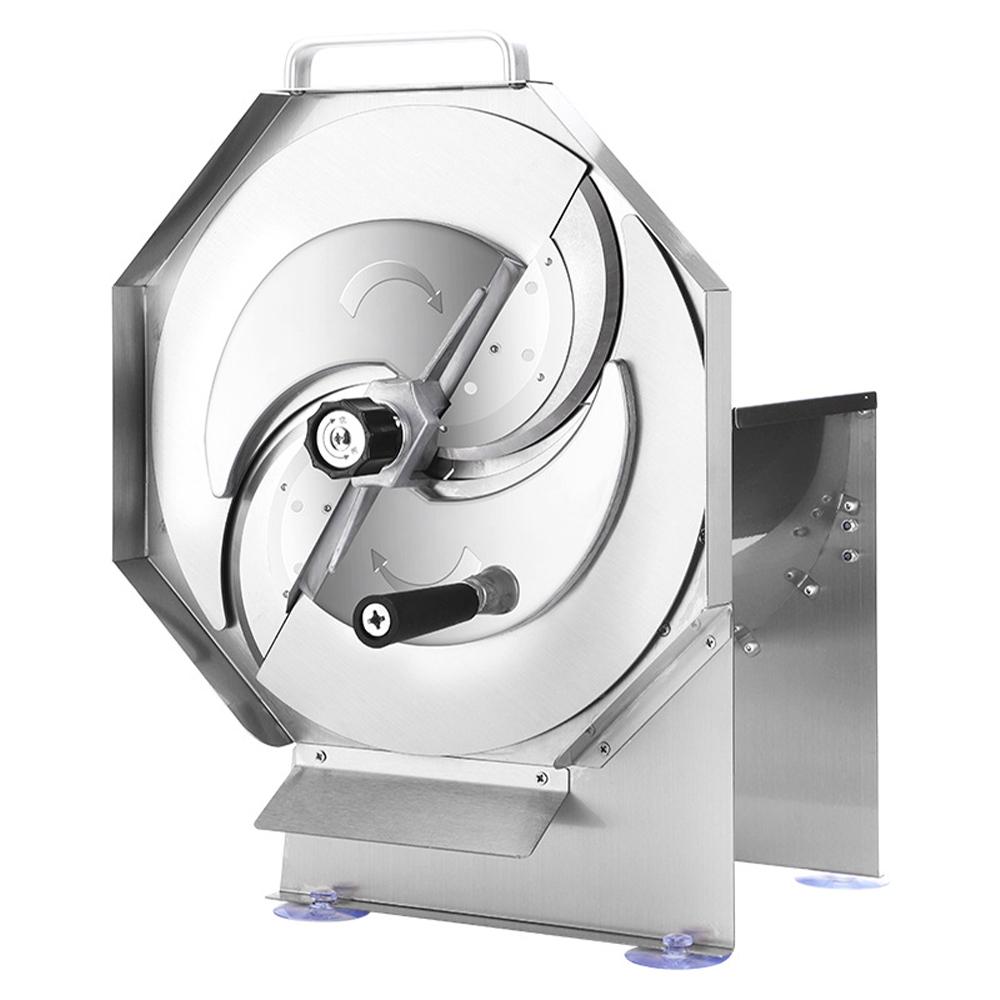 【東日家電】手動切片機 手搖切片器 水果切片器 不銹鋼切片機 檸檬片馬鈴薯果蔬多功能切片神器手搖款-細節圖2