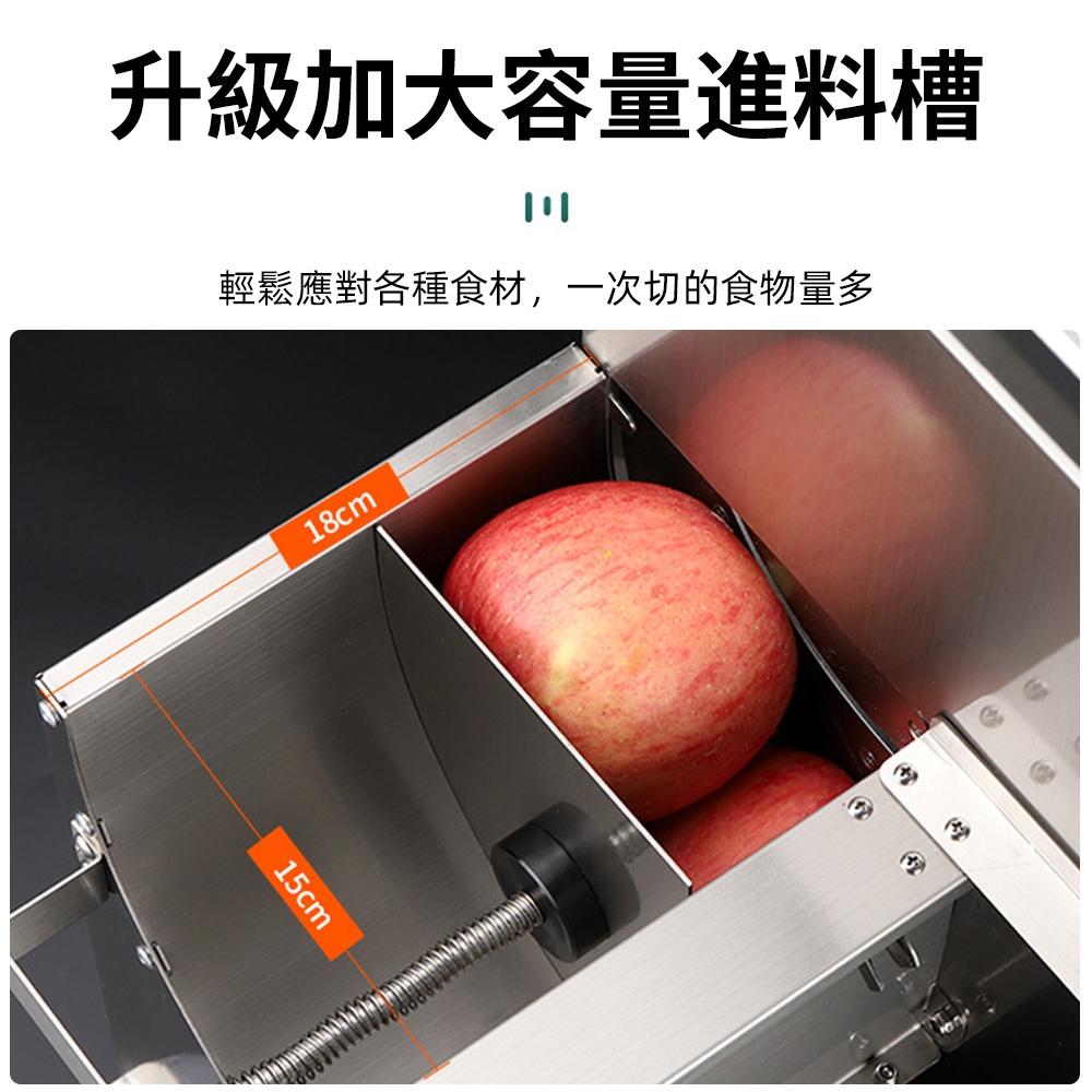 【東日家電】手動切片機 手搖切片器 水果切片器 不銹鋼切片機 檸檬片馬鈴薯果蔬多功能切片神器手搖款-細節圖4