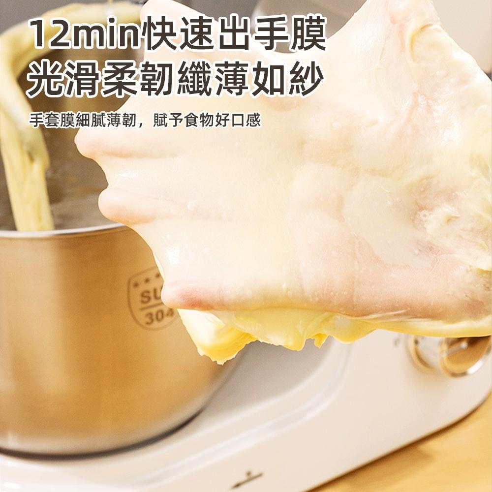 【東日家電】多功能廚師機 110V多功能攪拌機 多功能桌上型抬頭式麵糰攪拌機 電動打蛋器-細節圖4