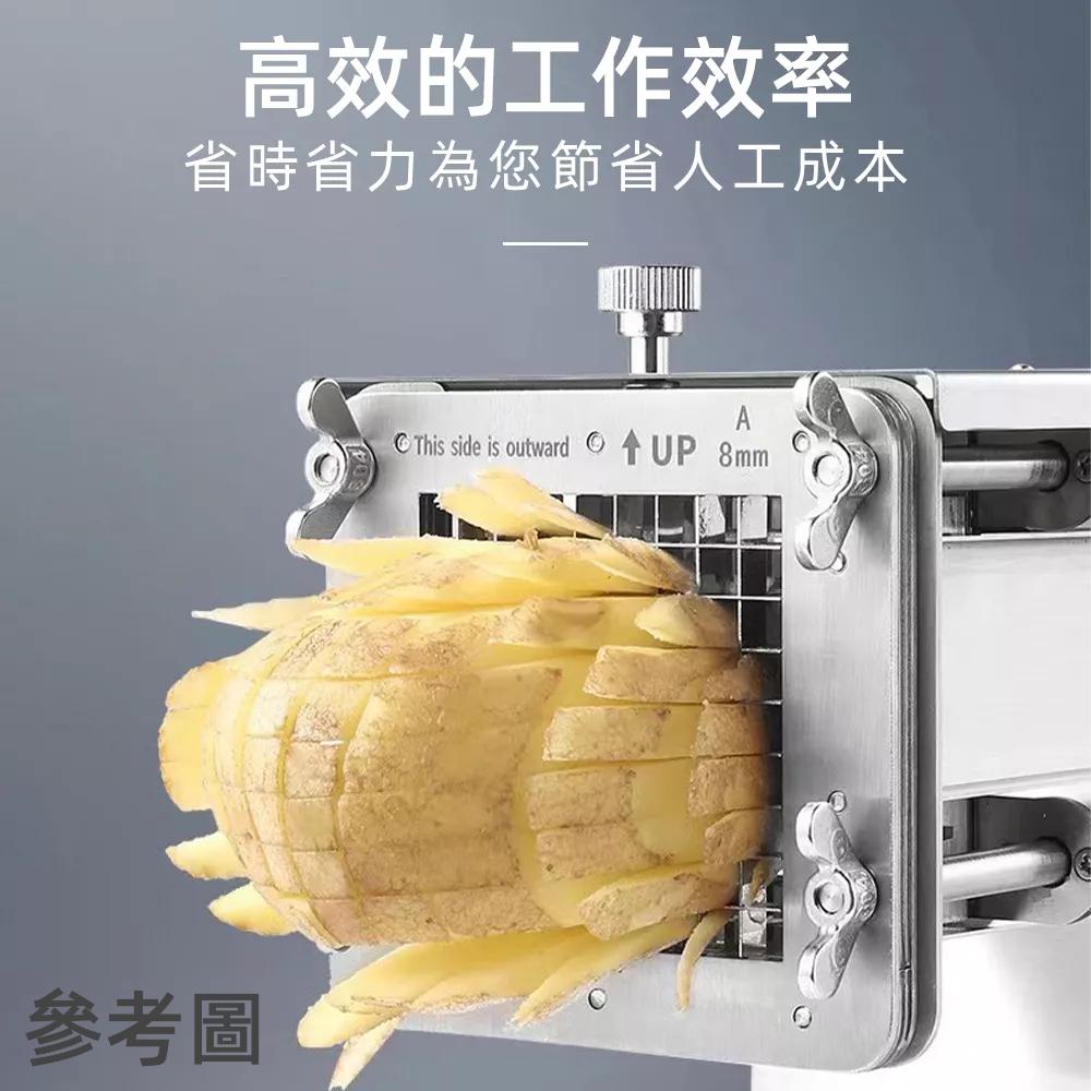 【東日家電】營業用電動切條機 110V商用切肉片機廚房自動切菜機 切黃瓜絲 切薯條 切馬鈴薯機 切地瓜機 切片機 切蔬菜-細節圖5