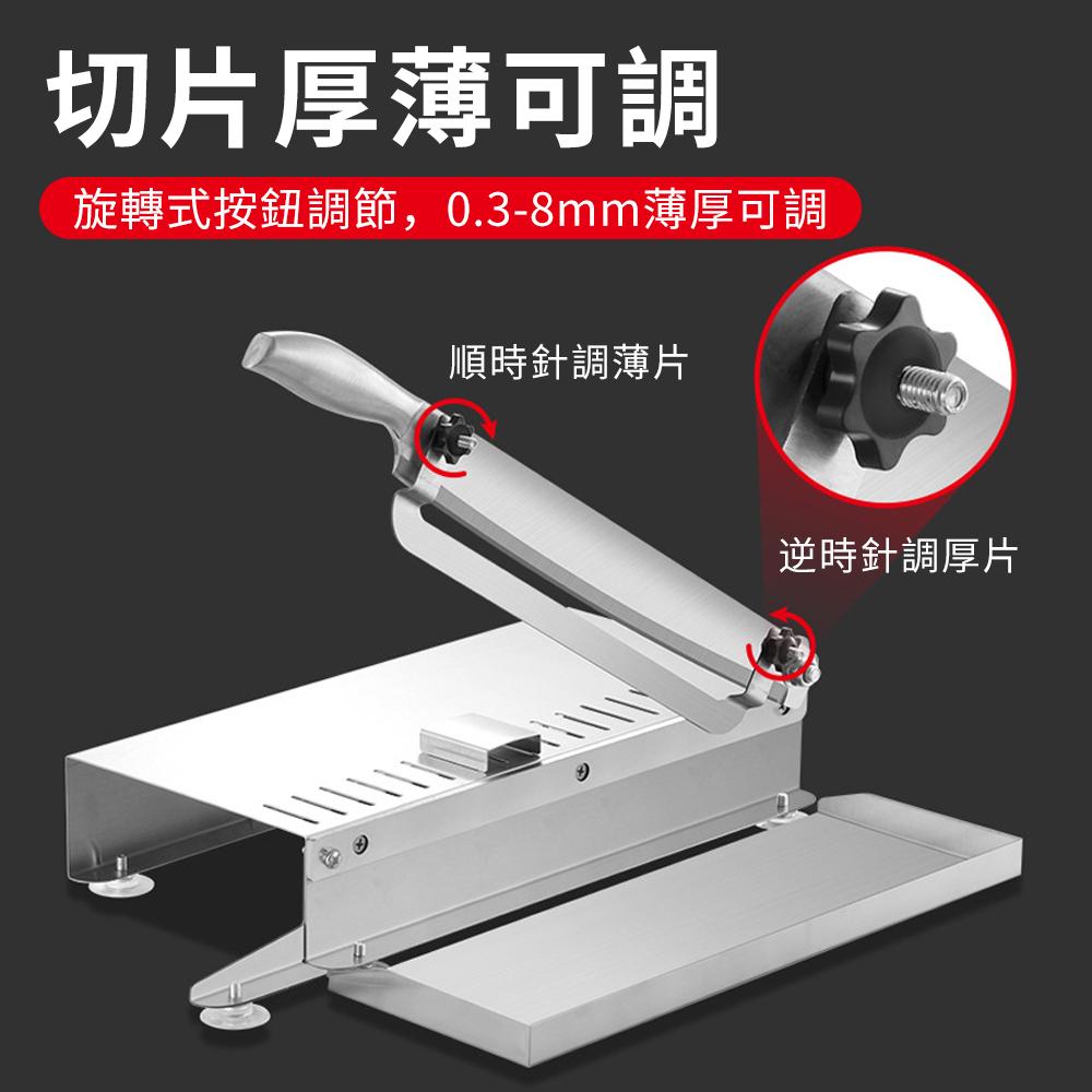 【東日家電】 家用鍘刀切骨頭神器 不銹鋼切骨機 營業用切排骨刀具 廚房切片機 430不鏽鋼砍骨剁魚機 切肉機切片機-細節圖6