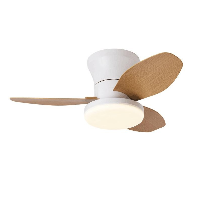 【XINGMU 興沐】25吋吸頂吊扇燈 變頻靜音風扇吊燈 北歐餐廳燈客體燈 帶遙控器電風扇燈 三色變光 APP控制-細節圖2