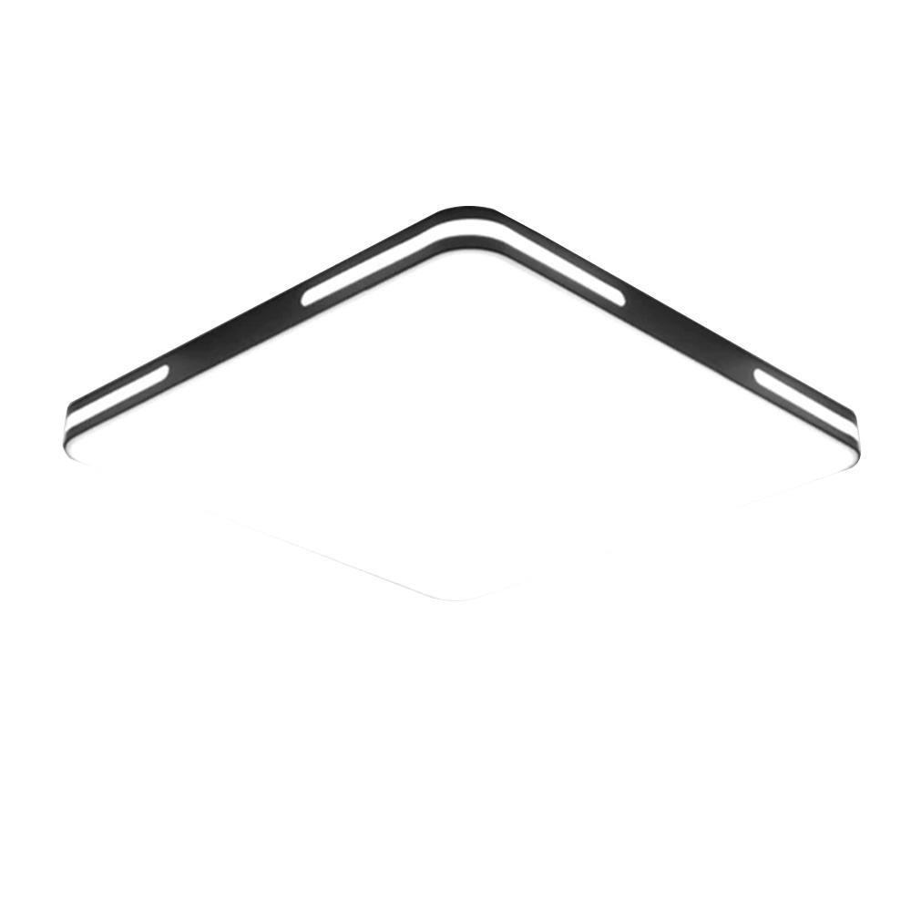 【XINGMU 興沐】臥室方形吸頂燈 超薄led吸頂燈 北歐簡約現代家用陽台主臥室燈 房間燈  無極三色調光 110v-細節圖2