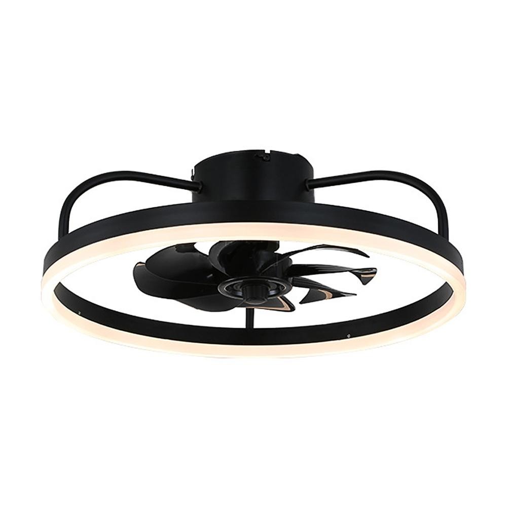 【XINGMU 興沐】工業風隱形吊扇燈 led吸頂燈風扇燈 臥室靜音循環扇 天花板壁掛扇 六檔大風力 變頻省電 無極調光-細節圖2