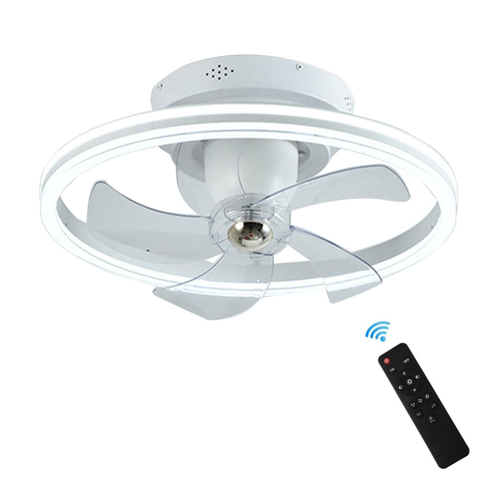 【XINGMU 興沐】北歐搖頭吸頂風扇燈 客廳餐廳臥室靜音吊扇燈 led隱形客廳大廳主燈 dc變頻無極調光 電風扇-細節圖2