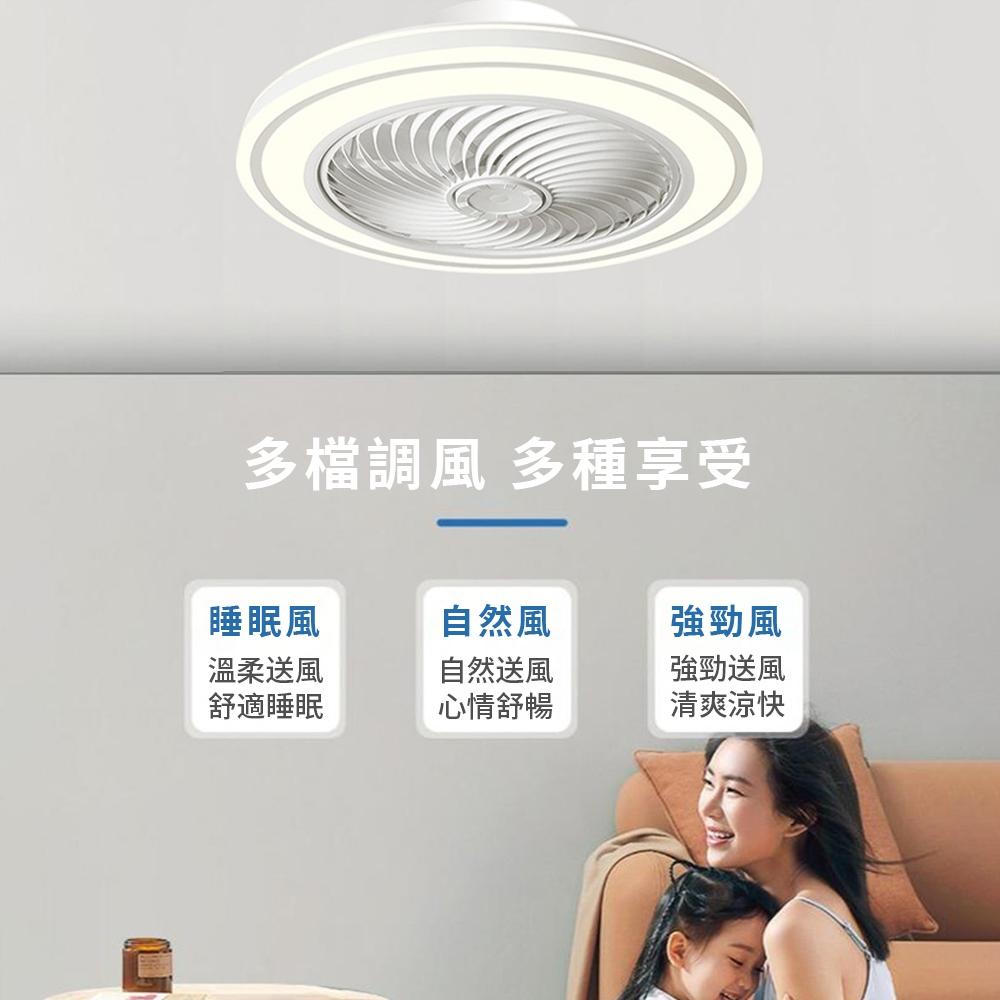 【XINGMU 興沐】臥室冷暖風扇燈 led吸頂燈風扇 隱形吊扇燈 臥室暖風機 家用取暖器 led電暖器 冷暖風扇電風扇-細節圖7
