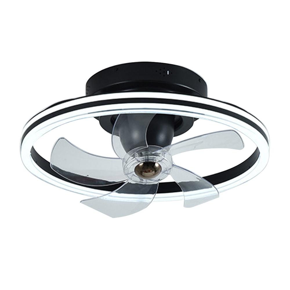 【XINGMU 興沐】北歐搖頭吸頂風扇燈 隱形吊扇燈 客廳餐廳臥室燈 省電靜音電扇燈 LED搖頭客廳大廳主燈 大風力燈扇-細節圖2