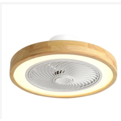 【XINGMU 興沐】風扇燈 臥室吊扇燈 led吸頂燈 日式原木遙控風扇電燈 DC循環風扇 智慧靜音電風扇 壁掛風扇電燈-細節圖2