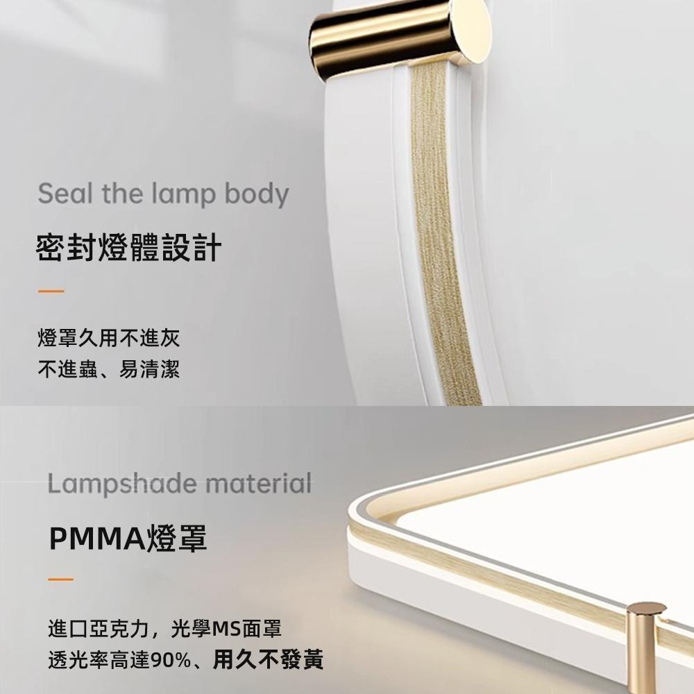 【XINGMU 興沐】北歐led燈具輕奢創意圓形房間吸頂燈 臥室燈 現代簡約書房主臥客廳燈 圓形吸頂燈 led燈-細節圖9