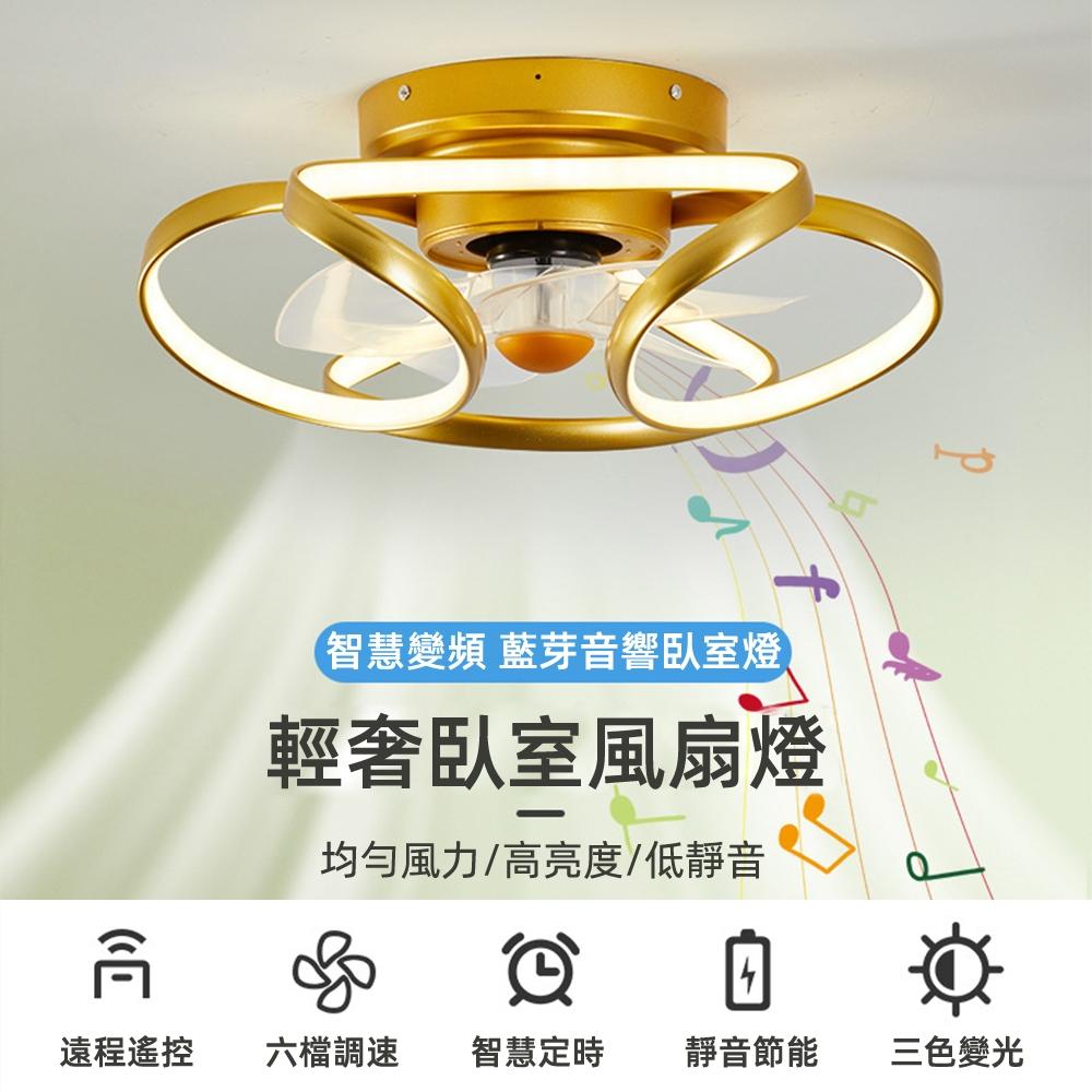 【XINGMU 興沐】風扇燈 吸頂吊扇燈 創意簡約led電風扇吊燈 家用臥室空氣循環風扇 靜音遙控吊扇 低樓層110V-細節圖3