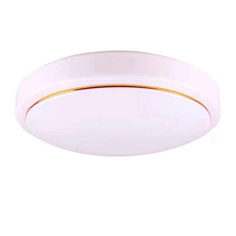 【XINGMU 興沐】led吸頂燈 現代簡約臥室燈 陽台燈過道燈 家用圓形led燈 創意吸頂燈亞克力平板燈 附帶遙控器-細節圖2