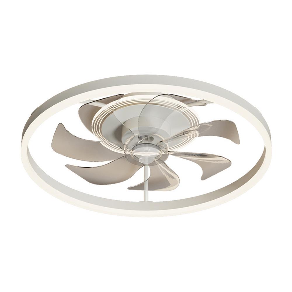 【XINGMU 興沐】北歐隱形風扇燈 壁掛風扇 臥室led吸頂燈扇 靜音循環扇 墻頂吊扇吊燈 二合一電扇燈 dc變頻電扇-細節圖2