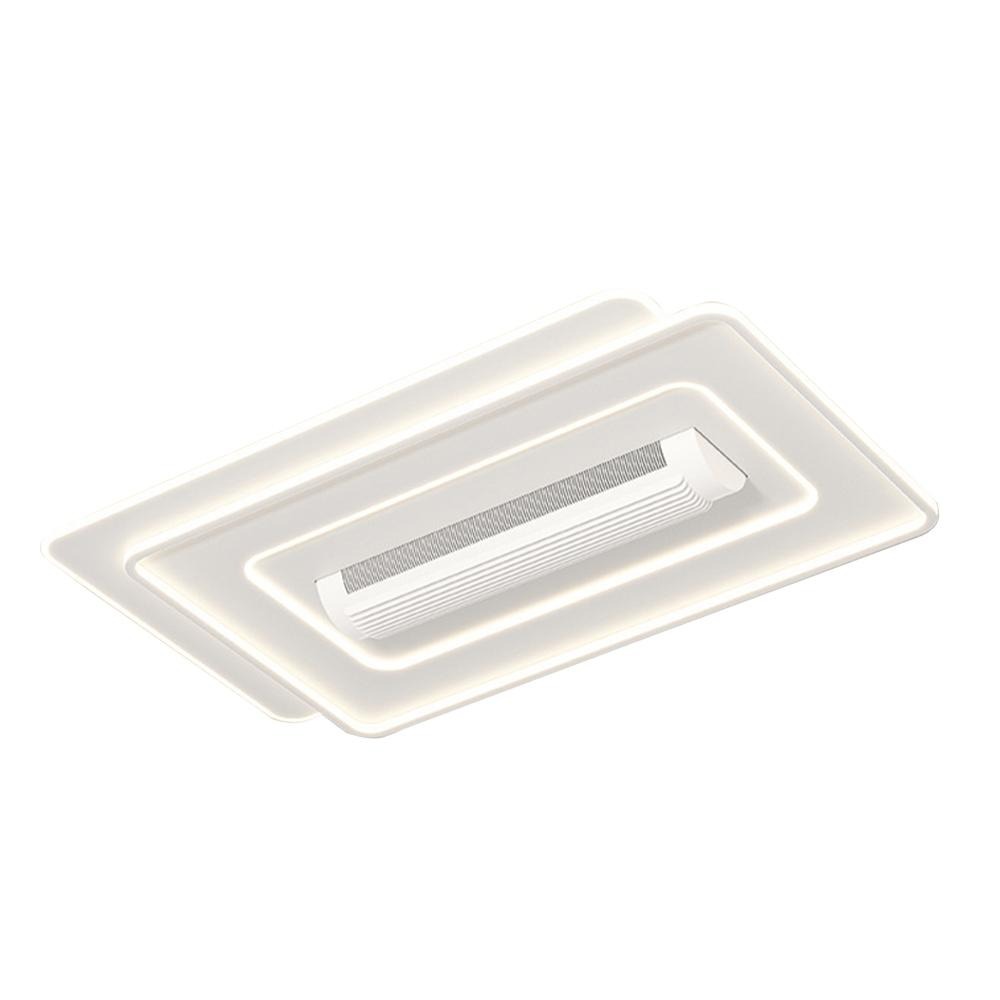 【XINGMU 興沐】 長方形led吸頂風扇燈 客廳餐廳臥室靜音無葉風扇隱形吊扇燈 智慧電風扇 全光譜led燈 全屋組合-細節圖2