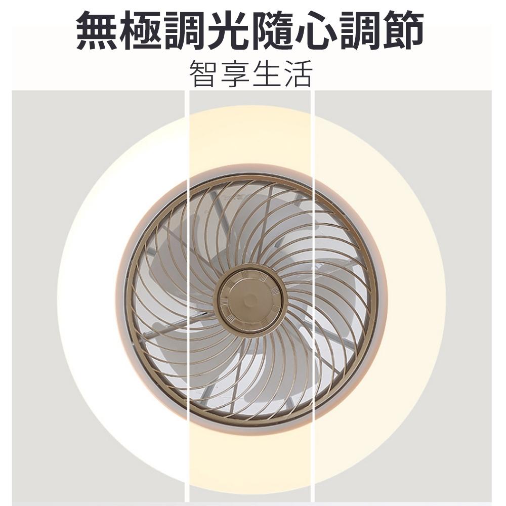 【XINGMU 興沐】多功能led吸頂燈 隱形風扇燈 超博燈體 燈扇可分開使用 家用靜音風扇 六檔風速 無極調光 可定時-細節圖7