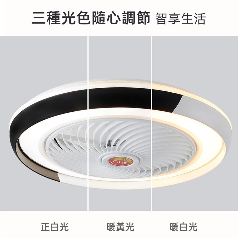【XINGMU 興沐】金屬感多功能led臥室吸頂燈 APP智慧電扇燈 可定時遙控 循環風扇燈 天花板吸頂燈 臥室吸頂循環-細節圖7