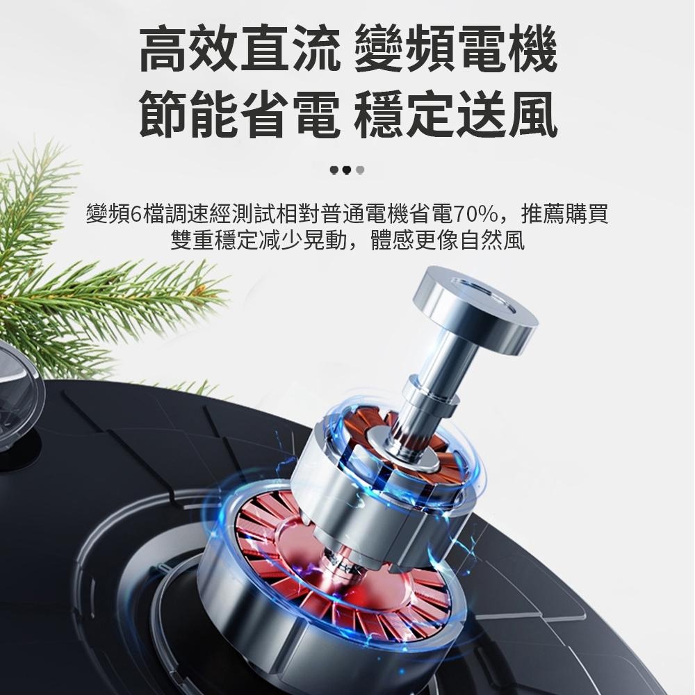 【XINGMU 興沐】48吋新款隱形吊扇燈 輕奢客廳餐廳現代簡約吊燈 六檔大風力電扇燈 led風扇燈 智慧循環扇電風扇燈-細節圖6