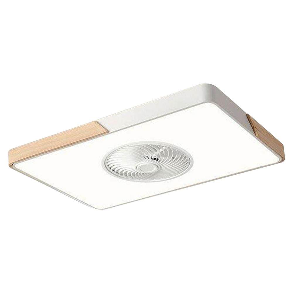 【XINGMU 興沐】薄款馬卡龍吸頂風扇燈 經典北歐客廳燈 餐廳燈 木紋智慧變頻風扇燈 原木電扇燈 多功能吊扇燈-細節圖2