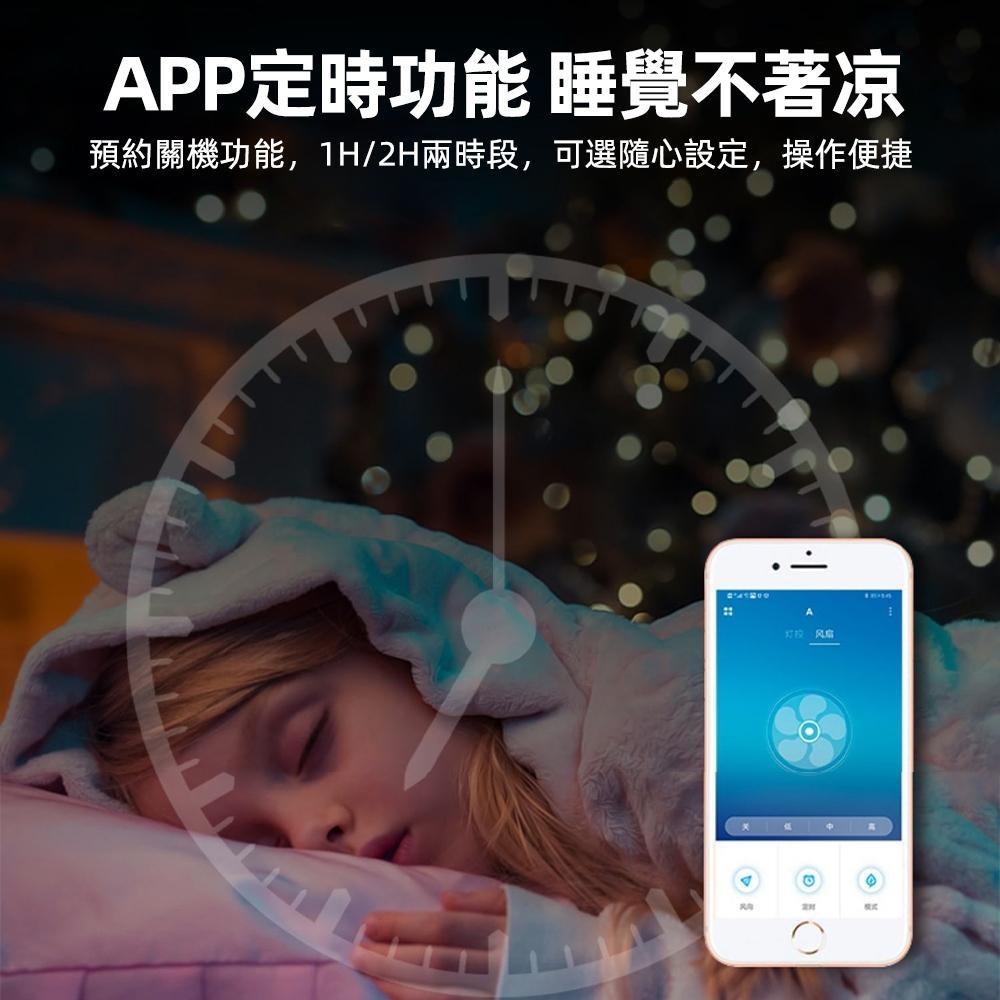 【XINGMU 興沐】風扇燈 臥室吸頂吊扇燈 隱形吊扇 家用吸頂燈風扇 110v低噪音風扇燈 加亮款144W 靜音循環扇-細節圖8