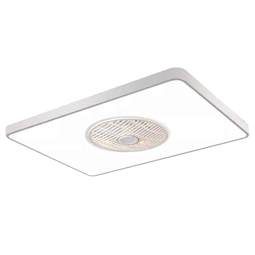 【XINGMU 興沐】客廳吸頂led吊扇燈 長方形平板風扇燈 家用led燈 室內照明燈 循環扇電風扇 智慧144W燈具-細節圖2