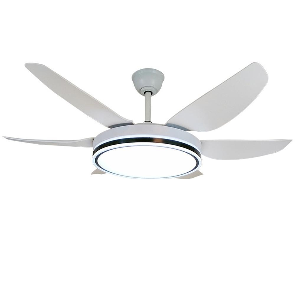 【XINGMU 興沐】52吋復古傳統工業大風力風扇燈 餐廳客廳臥室家用變頻吸頂燈 大空間專用吊扇燈 120W超亮 隱形扇-細節圖2