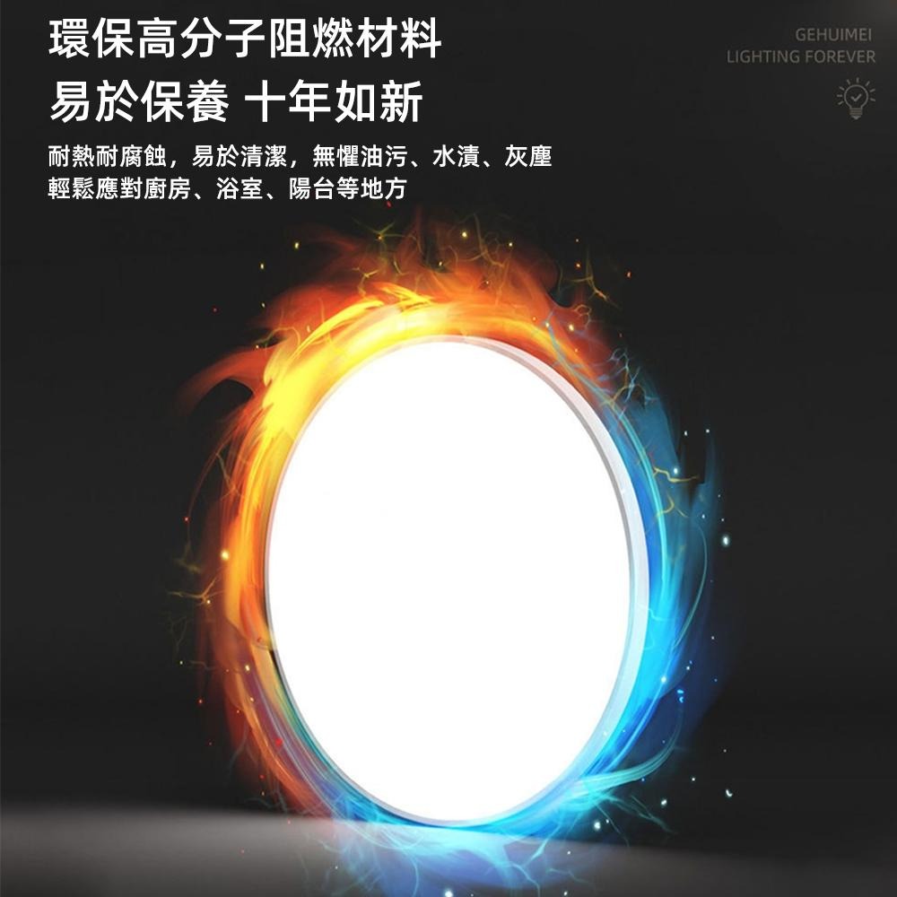 【XINGMU 興沐】led吸頂燈 2公分超薄臥室燈客廳燈書房燈 全光譜護眼房間燈 簡約玄關燈 三防照明燈 無極調光調色-細節圖8
