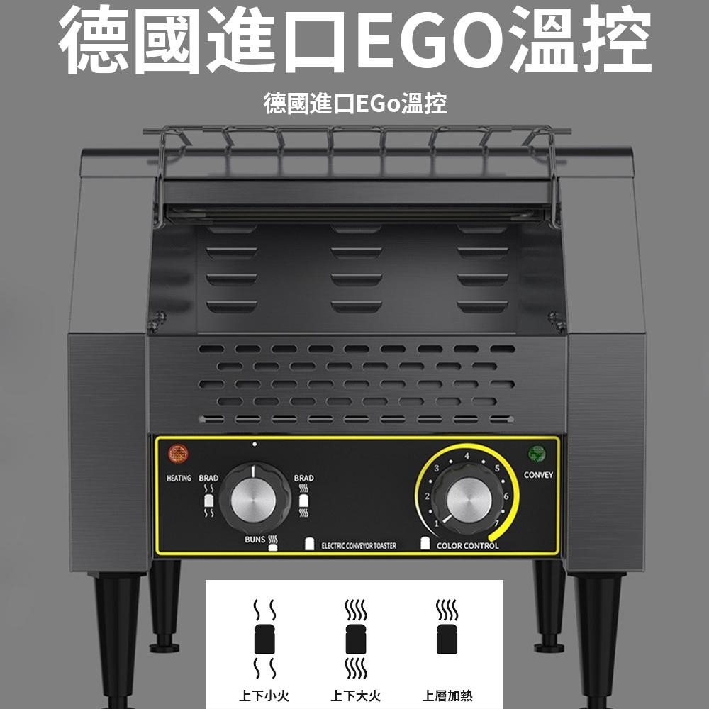 【SUWOO 舒窩】德國進口 商用鏈式多士爐 廚房全自動早餐機 履帶式方包機 點心機吐司三明治機 烤麵包機烘焙機 烘烤機-細節圖9