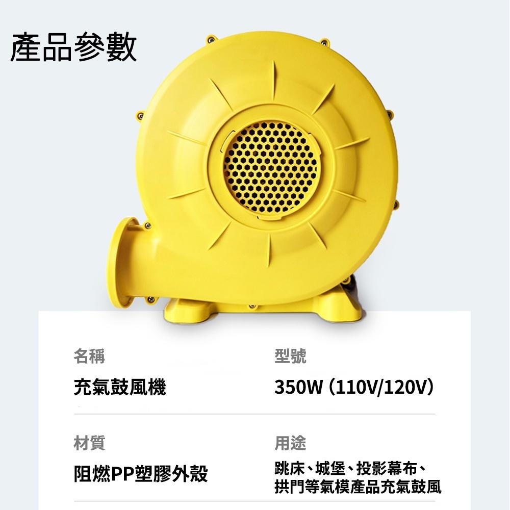 【SUWOO 舒窩】鼓風機 110V強力工業級風鼓機  350W 氣模專用充氣拱門風機大型鼓風機 氣模風機充氣影屏鼓風機-細節圖9