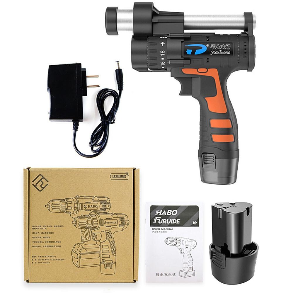 【SUWOO 舒窩】疏通器 電動管道電鑽 下水道捅 地漏萬能堵塞工具 自動離合疏通器 手持管道疏通神器 現貨一日達-細節圖2