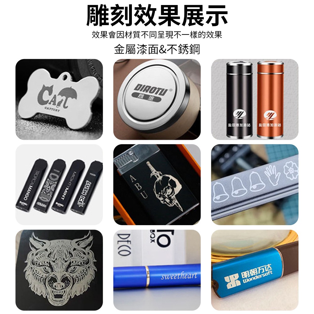 RTRUST K12 迷你雷射雕刻機 手機藍牙 APP 操控 家用 DIY 刻字機 禮物客製雕刻-細節圖10