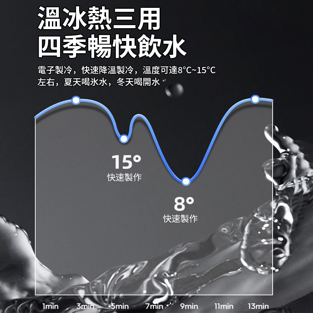 下置水桶飲水機 冰溫熱三用 落地型飲水機 獨立三出水口 304不鏽鋼內膽 防乾燒 家用辦公靜音開飲機-細節圖6