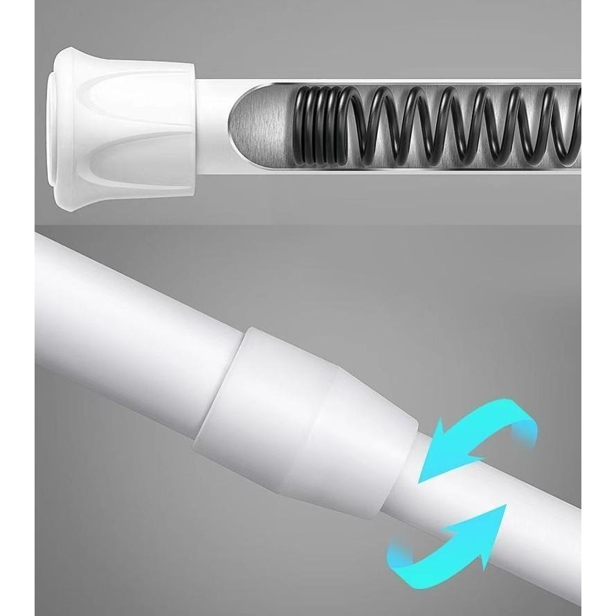 免打孔伸縮桿 SIN6246 伸縮桿 門簾桿 窗簾桿 衣架 衣櫃伸縮桿-細節圖5