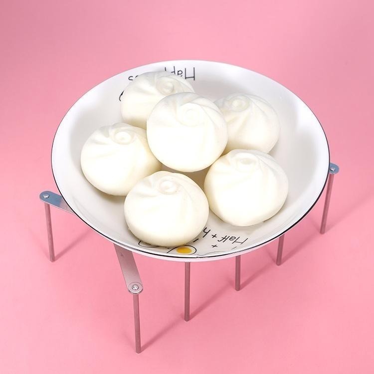 伸縮不鏽鋼餐盤收納架 SIN6621 蒸架 餐盤收納-細節圖5