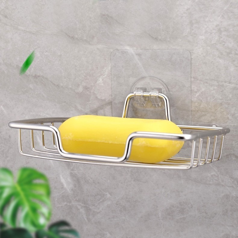 無痕壁貼不鏽鋼香皂架 肥皂架 SIN6256-細節圖5