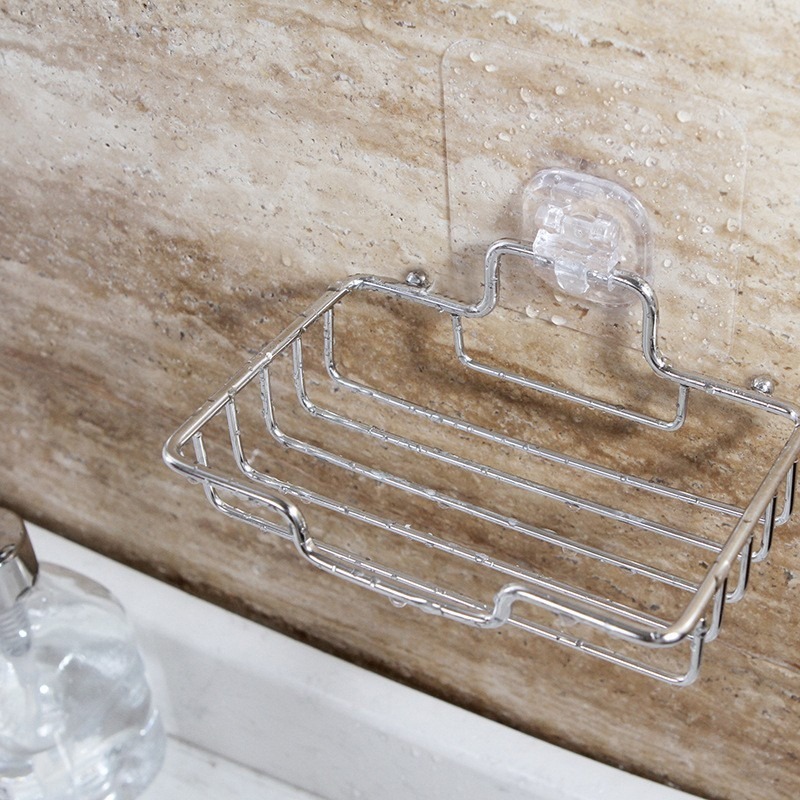 無痕壁貼不鏽鋼香皂架 肥皂架 SIN6256-細節圖6