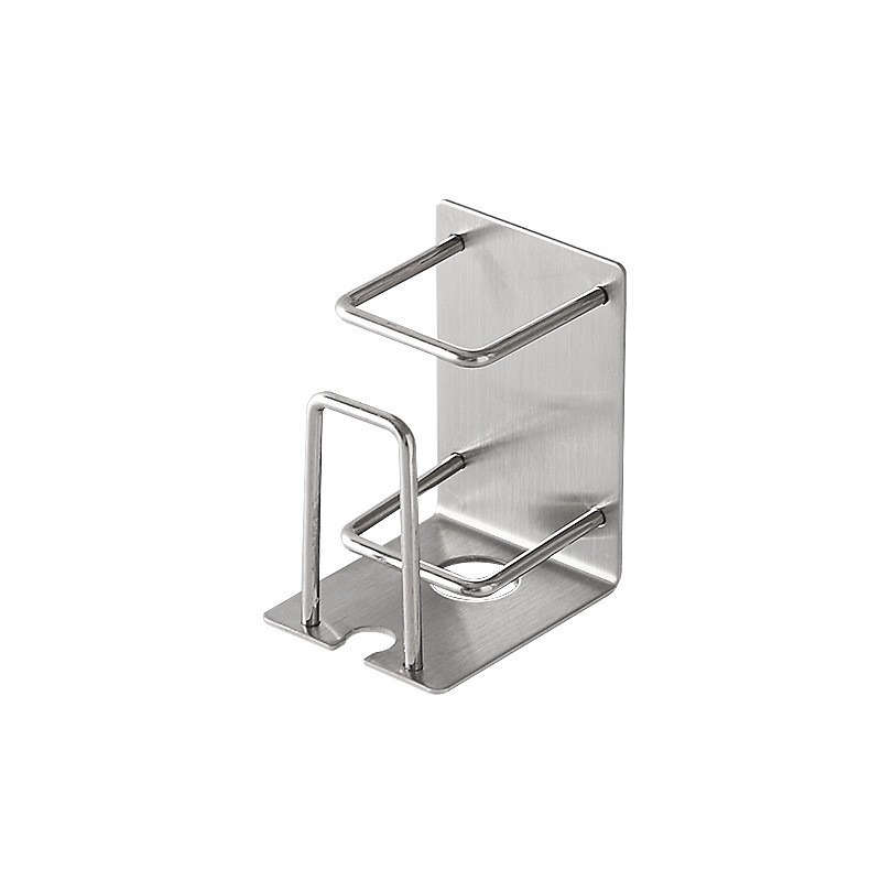 304不鏽鋼牙刷架 HY80881 無痕置物架 牙刷架 牙膏架 浴室收納-細節圖2