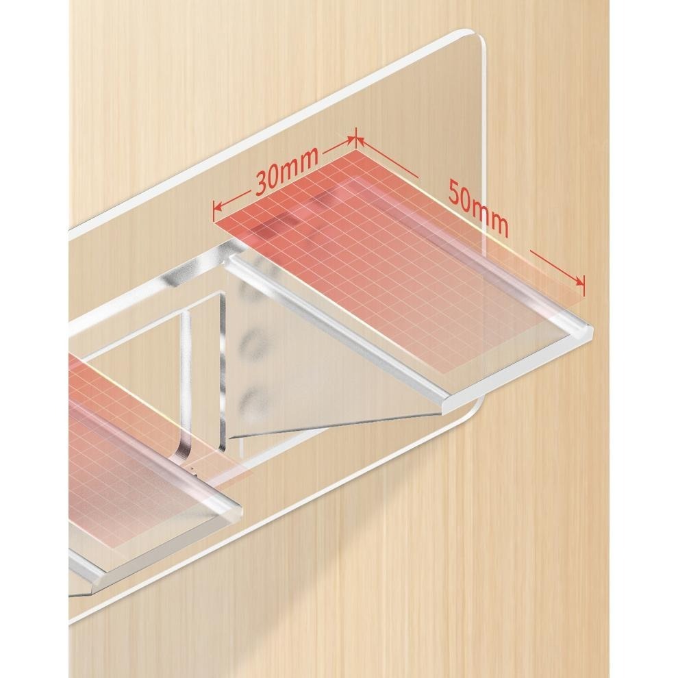 新型加大加厚無痕隔板隔板托 GP3507 隔板支撐架 無痕支架 隔板托 掛勾 隔板支架-細節圖2