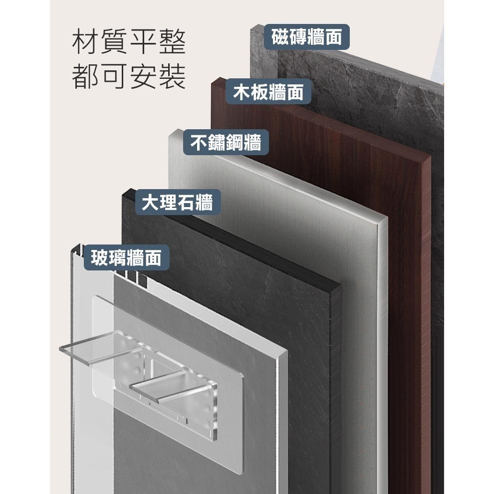 新型加大加厚無痕隔板隔板托 GP3507 隔板支撐架 無痕支架 隔板托 掛勾 隔板支架-細節圖5