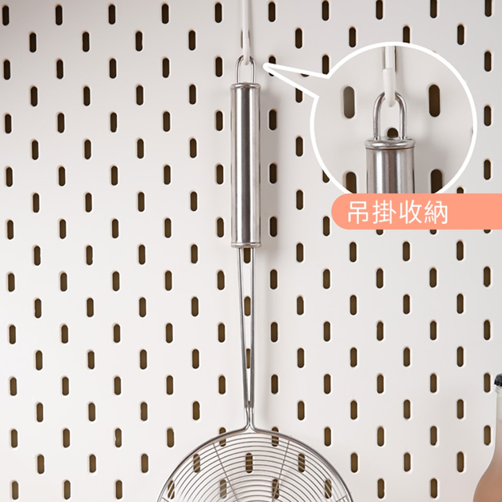 304不鏽鋼家用撈勺 SIN6041 撈麵勺 油炸勺 油炸撈 線漏勺-細節圖10