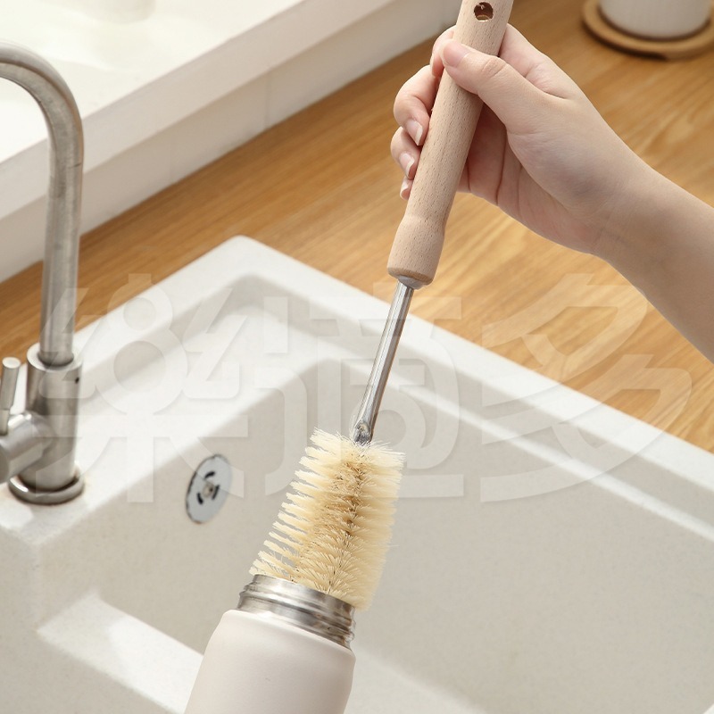 加長可掛木柄清潔杯刷 SIN6647-細節圖4