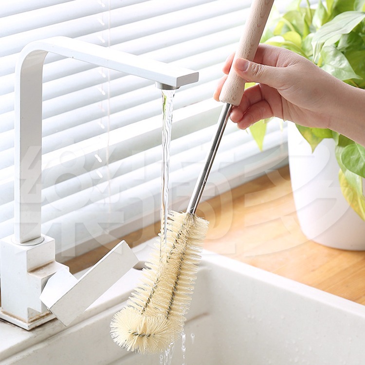 加長可掛木柄清潔杯刷 SIN6647-細節圖8