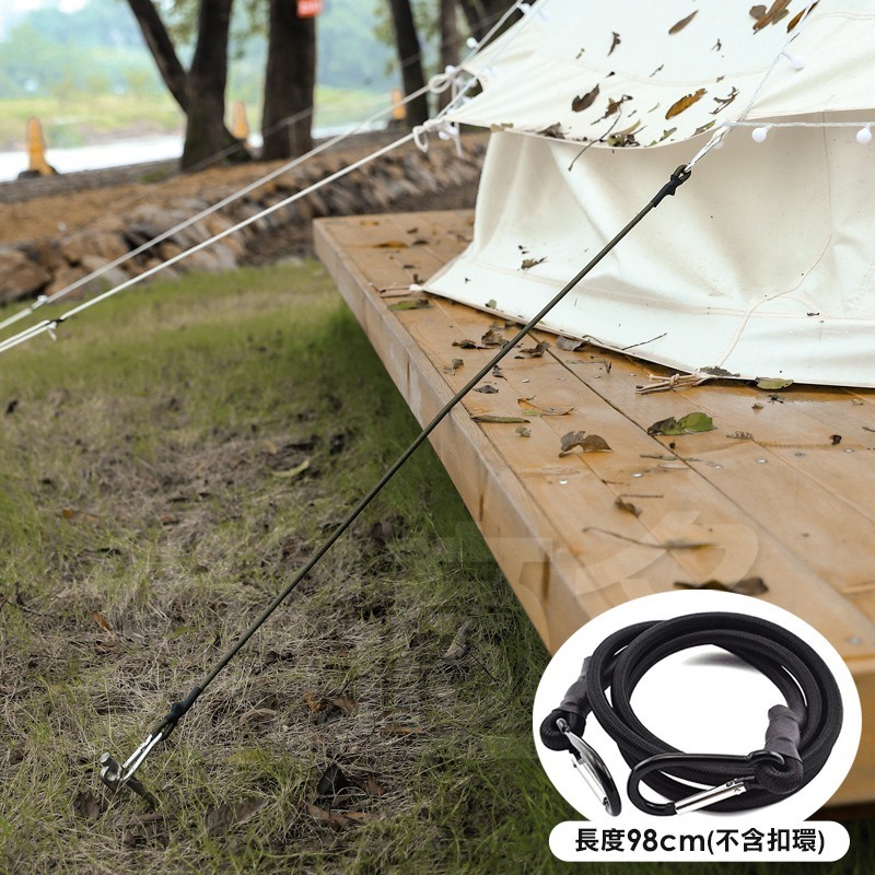 多用掛勾彈力繩 SIN6801 掛勾彈力繩 帳篷彈力繩 打包彈力繩 機車彈力繩-細節圖6