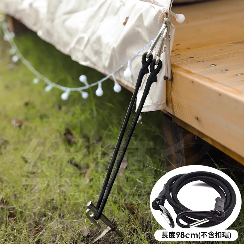 多用掛勾彈力繩 SIN6801 掛勾彈力繩 帳篷彈力繩 打包彈力繩 機車彈力繩-細節圖7