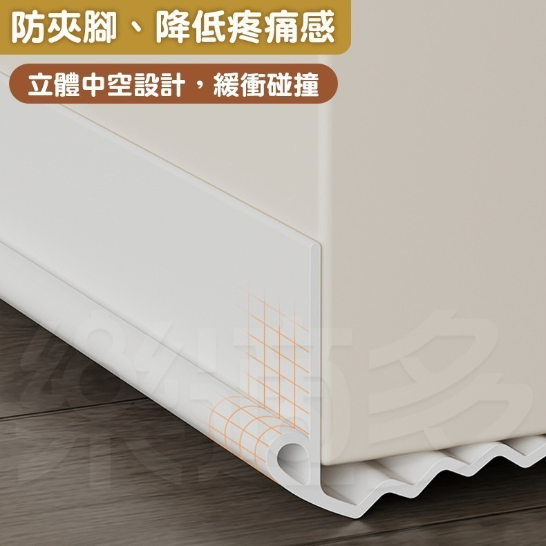 【升級波浪】門縫門底密封條 擋風防蟲密封條 防風防塵密封條 1890-細節圖5