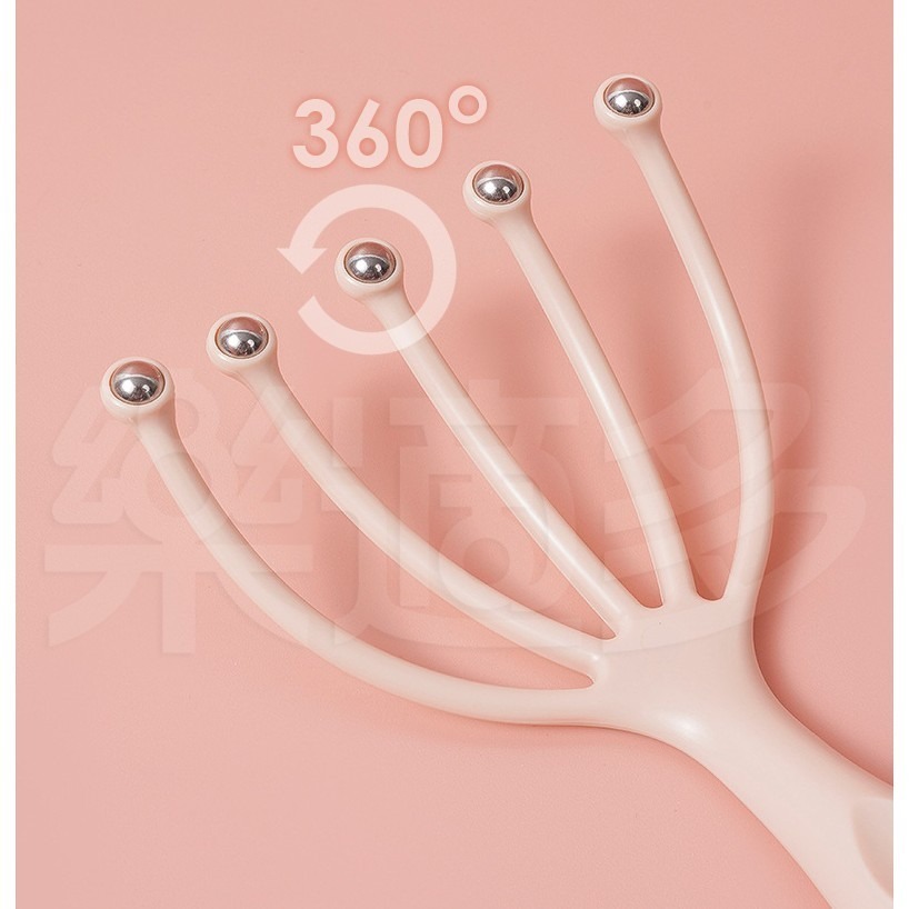 五爪帶磁石頭部按摩器 SIN8675 按摩 滾珠按摩 放鬆 紓壓-細節圖5